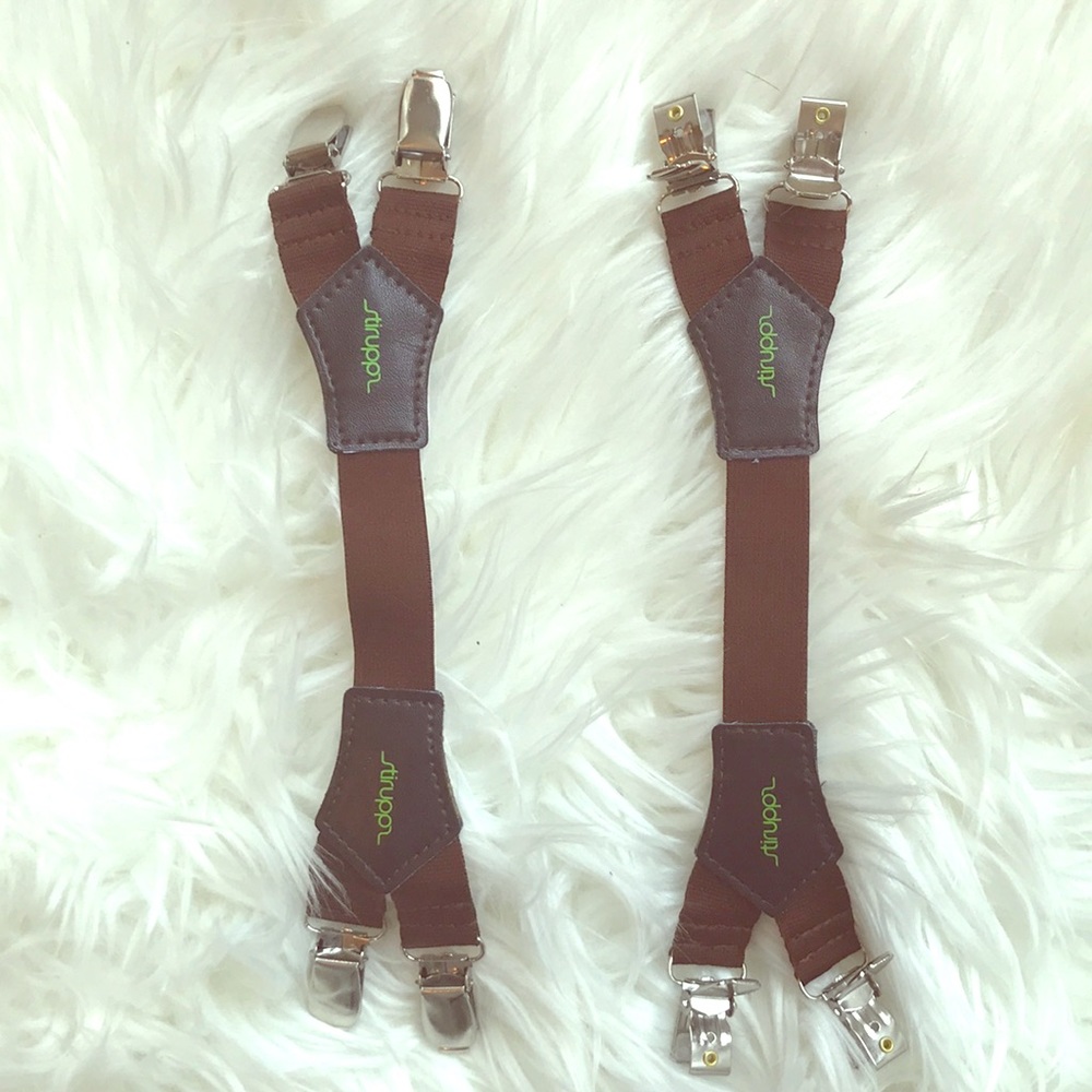 Stiruppz gadget to keep your pants from bunching